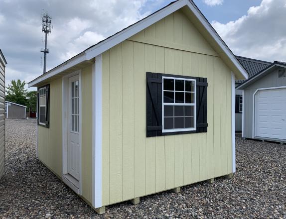 10x14 Cape style storage shed by Pine Creek Structures in CT