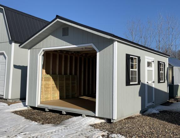 14x20 Garage in Connecticut by Pine Creek Structures of Berlin