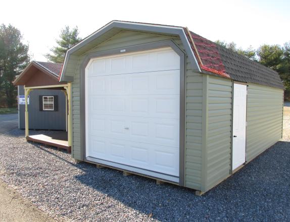 12X24 VINYL DUTCH GARAGE AT PINE CREEK STRUCTURES IN YORK, PA.