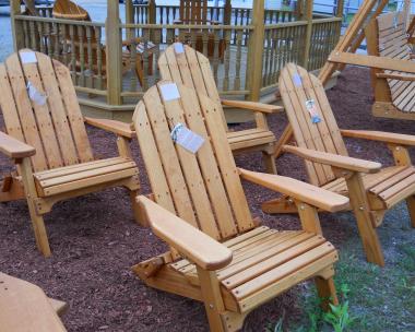 patio furniture, outdoor chairs, pine creek structures, pine creek