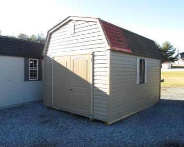 10X14 VINYL DUTCH BARN AT PINE CREEK STRUCTURES IN YORK, PA.