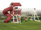 VINYL  SWINGSET AT PINE CREEK STRUCTURES IN YORK,PA.