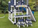 VINYL  SWINGSET AT PINE CREEK STRUCTURES IN YORK,PA.